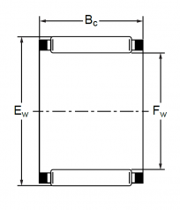 Подшипник Серия K и KT (подшипники без колец) Подшипник K 18x22x22 (KT) по выгодным ценам Юрга
